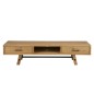Meuble TV contemporain en bois massif, STERN Meuble TV contemporain en bois massif, STERN