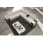 Canapé d'angle en cuir luxe italien 5/6 places XERUS, cuir haut de gamme italien vachette. Cuir Prestige luxe. blanc et noir, an Canapé d'angle en cuir luxe italien 5/6 places XERUS, cuir haut de gamme italien vachette. Cuir Prestige luxe. blanc et noir, an