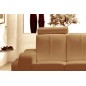 Canapé 2 places en cuir italien ROSSO, beige Canapé 2 places en cuir italien ROSSO, beige