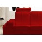 Canapé 2 places en cuir italien ROSSO, rouge Canapé 2 places en cuir italien ROSSO, rouge
