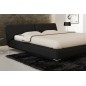 Lit design en cuir italien de luxe LETTO, noir, 180x200 Lit design en cuir italien de luxe LETTO, noir, 180x200