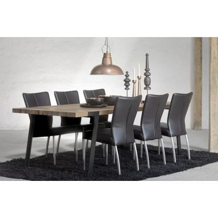 Grande table à manger GIGANT de marque Canett, modèle 290 cm de long