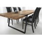Grande table à manger GIGANT de marque Canett, modèle 290 cm de long. Version: Neutre, Huilé, Noir, Peint, Bois