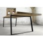 Grande table à manger GIGANT de marque Canett, modèle 290 cm de long. Version: Neutre, Huilé, Noir, Peint, Bois