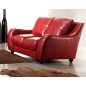 Ensemble AMSTERDAM, 3 pièces canapé en cuir haut de gamme italien 3 places + 2 places + Fauteuil, BORDEAUX Ensemble AMSTERDAM, 3 pièces canapé en cuir haut de gamme italien 3 places + 2 places + Fauteuil, BORDEAUX