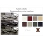 Canapé d'angle en cuir de buffle italien 7/8 places RELAXZEN, couleur personnalisée, angle droit Canapé d'angle en cuir de buffle italien 7/8 places RELAXZEN, couleur personnalisée, angle droit