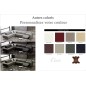 -Canapé d'angle en cuir de buffle italien de luxe 7/8 places RELAXZEN, couleur personnalisée, angle gauche -Canapé d'angle en cuir de buffle italien de luxe 7/8 places RELAXZEN, couleur personnalisée, angle gauche