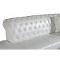 Canapé d'angle en cuir italien 6 places CHESTON, blanc Canapé d'angle en cuir italien 6 places CHESTON, blanc