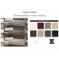 .Canapé d'angle convertible en cuir de buffle italien de luxe 5 places ANTHONY, couleur personnalisée, angle gauche .Canapé d'angle convertible en cuir de buffle italien de luxe 5 places ANTHONY, couleur personnalisée, angle gauche