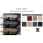 Canapé d'angle cuir Buffle italien 5/6 places GENEVE, table offerte, couleur personnalisée, angle gauche Canapé d'angle cuir Buffle italien 5/6 places GENEVE, table offerte, couleur personnalisée, angle gauche