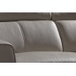 Canapé d'angle double relax cuir de buffle italien de luxe 7/8 places MAXIRELAX, blanc, angle gauche Canapé d'angle double relax cuir de buffle italien de luxe 7/8 places MAXIRELAX, blanc, angle gauche