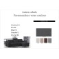 Canapé d'angle en tissu de qualité ZENITH, couleur personnalisée, angle droit, 4/5 places Canapé d'angle en tissu de qualité ZENITH, couleur personnalisée, angle droit, 4/5 places
