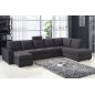 Canapé d'angle en tissu de qualité MIAMI, gris foncé, angle droit, 7/8 places Canapé d'angle en tissu de qualité MIAMI, gris foncé, angle droit, 7/8 places