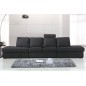 Canapé 6 places en tissu de qualité GALLA, gris foncé Canapé 6 places en tissu de qualité GALLA, gris foncé
