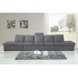 Canapé 7 places en tissu de qualité LIVING, gris clair Canapé 7 places en tissu de qualité LIVING, gris clair