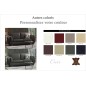 Canapé 3 places en cuir italien buffle DANEMARK, couleur personnalisée Canapé 3 places en cuir italien buffle DANEMARK, couleur personnalisée