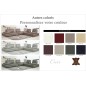 Canapé d'angle en cuir buffle italien de luxe 7/8 places PENTHOUSE, couleur personnalisée, angle droit Canapé d'angle en cuir buffle italien de luxe 7/8 places PENTHOUSE, couleur personnalisée, angle droit