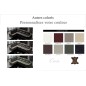 Canapé d'angle en cuir de buffle italien de luxe 6/7 places, GIOVANI, couleur personnalisée, angle gauche Canapé d'angle en cuir de buffle italien de luxe 6/7 places, GIOVANI, couleur personnalisée, angle gauche