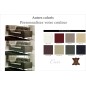 Canapé 2 places en cuir italien buffle LUIGI, couleur personalisée, Personnalisé Canapé 2 places en cuir italien buffle LUIGI, couleur personalisée, Personnalisé