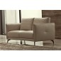 Canapé 2 places en cuir italien buffle ROMEO, beige Canapé 2 places en cuir italien buffle ROMEO, beige
