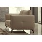 Canapé 2 places en cuir italien buffle ROMEO, beige Canapé 2 places en cuir italien buffle ROMEO, beige