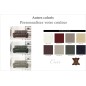 Canapé 3 places en cuir italien buffle LEANDRO, couleur personnalisée Canapé 3 places en cuir italien buffle LEANDRO, couleur personnalisée