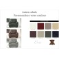 Fauteuil 1place en cuir italien buffle LEANDRO, couleur personnalisée Fauteuil 1place en cuir italien buffle LEANDRO, couleur personnalisée