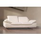 Canapé Personalisé en Tout Cuir supérieur luxe haut de gamme italien 3 places & 2 Places TORINO, blanc Canapé Personalisé en Tout Cuir supérieur luxe haut de gamme italien 3 places & 2 Places TORINO, blanc