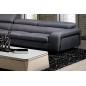 - Canapé d'angle en tissu de qualité 5 places, SALERNO, gris foncé, angle gauche - Canapé d'angle en tissu de qualité 5 places, SALERNO, gris foncé, angle gauche