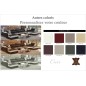 Canapé d'angle en cuir buffle italien de luxe 8/9 places GIANT, couleur personnalisée Canapé d'angle en cuir buffle italien de luxe 8/9 places GIANT, couleur personnalisée