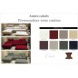 Canapé d'angle en cuir buffle italien de luxe 5 places ARMANO, couelur personnalisée, angle gauche Canapé d'angle en cuir buffle italien de luxe 5 places ARMANO, couelur personnalisée, angle gauche