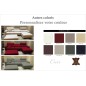 Canapé d'angle en cuir buffle italien de luxe, 5 places ARMANO, couleur personnalisée, angle droit Canapé d'angle en cuir buffle italien de luxe, 5 places ARMANO, couleur personnalisée, angle droit