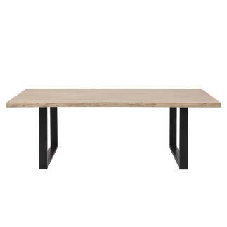 Table à manger scandinave, bois accacia, CANNES