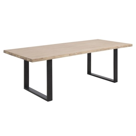 Table à manger scandinave, bois accacia, CANNES