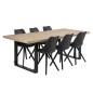 Table à manger scandinave, bois accacia, CANNES Table à manger scandinave, bois accacia, CANNES