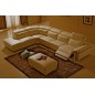 Canapé d'angle relax en cuir buffle italien de luxe RELAXINO, cuir EPAIS personnalisé gauche beige 2027, 7/8 places Canapé d'angle relax en cuir buffle italien de luxe RELAXINO, cuir EPAIS personnalisé gauche beige 2027, 7/8 places