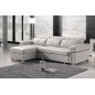 Canapé d'angle convertible 5 places, ALLUSION, blanc, angle gauche Canapé d'angle convertible 5 places, ALLUSION, blanc, angle gauche