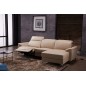 Canapé d'angle relax de luxe 5 places BRINDA, coloris beige, angle droit Canapé d'angle relax de luxe 5 places BRINDA, coloris beige, angle droit
