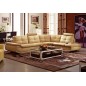 Canapé d'angle, qualité luxe 6/7 places BELLASTAR, coloris beige, angle droit Canapé d'angle, qualité luxe 6/7 places BELLASTAR, coloris beige, angle droit