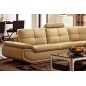 Canapé d'angle, qualité luxe 6/7 places BELLASTAR, coloris beige, angle droit Canapé d'angle, qualité luxe 6/7 places BELLASTAR, coloris beige, angle droit