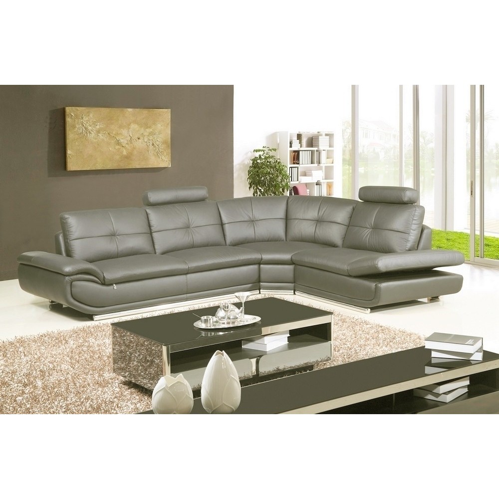 Canapé d'angle, qualité luxe 6/7 places BELLASTAR, coloris gris foncé, angle droit Canapé d'angle, qualité luxe 6/7 places BELLASTAR, coloris gris foncé, angle droit