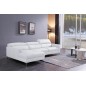 Canapé d'angle de luxe, 5 places ARGO blanc, angle gauche Canapé d'angle de luxe, 5 places ARGO blanc, angle gauche
