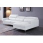 Canapé d'angle de luxe, 5 places ARGO, blanc, angle droit Canapé d'angle de luxe, 5 places ARGO, blanc, angle droit