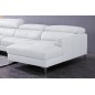Canapé d'angle de luxe, 5 places ARGO, blanc, angle droit Canapé d'angle de luxe, 5 places ARGO, blanc, angle droit
