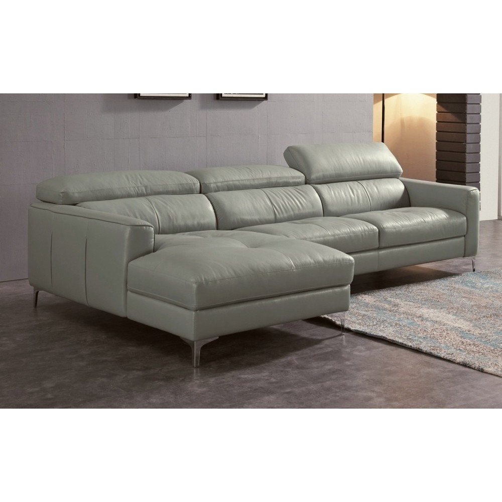 Canapé d'angle de luxe, 5 places ARGO, gris clair, angle gauche Canapé d'angle de luxe, 5 places ARGO, gris clair, angle gauche