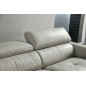 Canapé d'angle de luxe, 5 places ARGO, gris clair, angle gauche Canapé d'angle de luxe, 5 places ARGO, gris clair, angle gauche