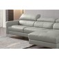 Canapé d'angle de luxe, 5 places ARGO, gris clair, angle droit Canapé d'angle de luxe, 5 places ARGO, gris clair, angle droit