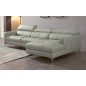 Canapé d'angle de luxe, 5 places ARGO, gris clair, angle droit Canapé d'angle de luxe, 5 places ARGO, gris clair, angle droit