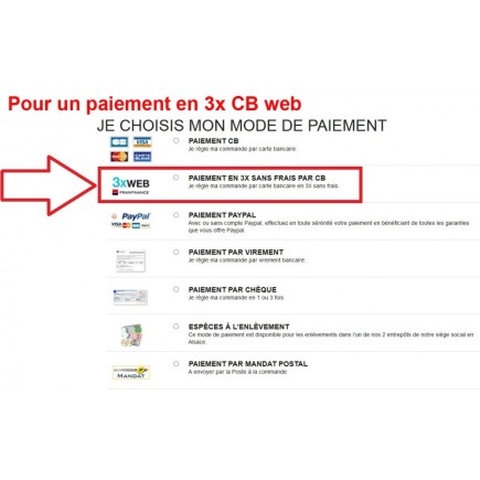 PAIEMENT DE LA COMMANDE