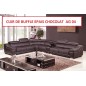 COMMANDE PERSONNALISEE SUR DEMANDE DU CLIENT Canapé d'angle en cuir buffle Epais italien de luxe 5 places LONDRES chocolat AG04 COMMANDE PERSONNALISEE SUR DEMANDE DU CLIENT Canapé d'angle en cuir buffle Epais italien de luxe 5 places LONDRES chocolat AG04